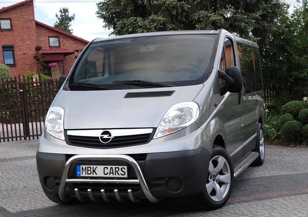 Opel Vivaro cena 46900 przebieg: 160616, rok produkcji 2011 z Bieżuń małe 631